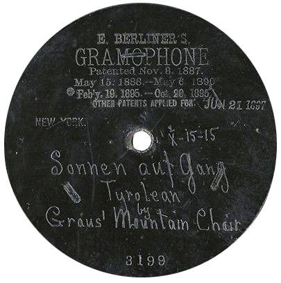 Berliner's Gramophone 3199